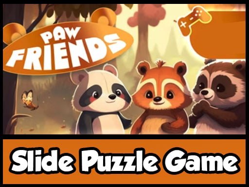 Paw Friends - Slide Puzzle Game